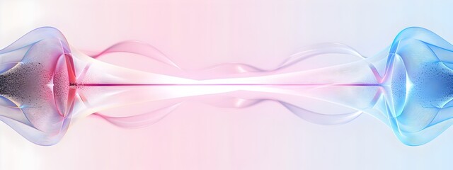 Poster - mesmerizing of light wave with magnetic field showcasing dynamic fluid motion and elegant