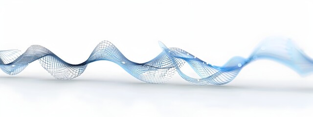 Poster - Captivating Light Wave in Quantum State Backdrop for Visual Effects and Futuristic Designs