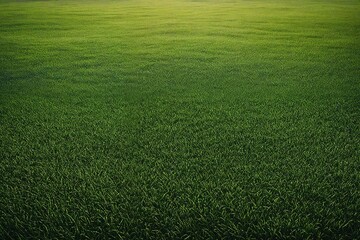 Wall Mural - green grass field