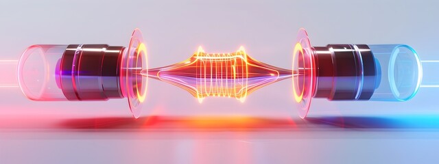 Poster - Light Wave in Optical Amplifier of Amplification Process