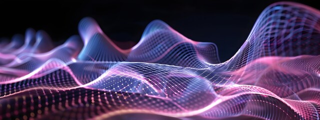 Poster - Flowing Quantum Waves   Elegant Digital Visualization of Quantum Wave Functions