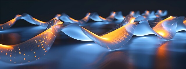 Poster - Mesmerizing Waveguide Modes Intricate Patterns of Electromagnetic Wave Propagation