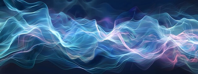 Poster - Evanescent Waves at a Boundary Ethereal Fractal Patterns of Luminous Energy and Color