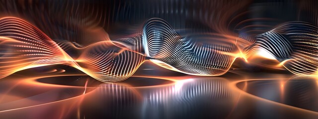 Poster - Mesmerizing Waves Rippling Through a Dynamic Optical Resonator