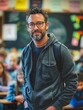 ©  Green Creator - teacher standing in front of a class He involves the students well in the lesson so that they participate and pay attention