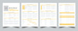 © Mdobayes - Business Plan Design layout Template With 4 page concept Accents