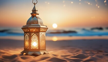 muslim style s lantern shining