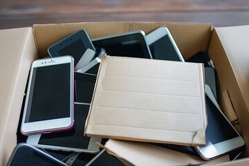 Donation Box: Recycling Used Smartphones, Laptops, and Tablets for Charity