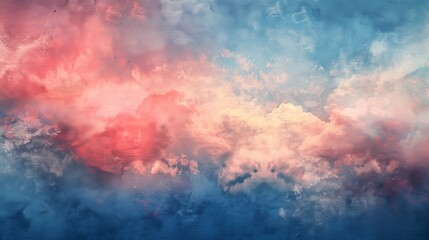 Wall Mural - texture background of clouds