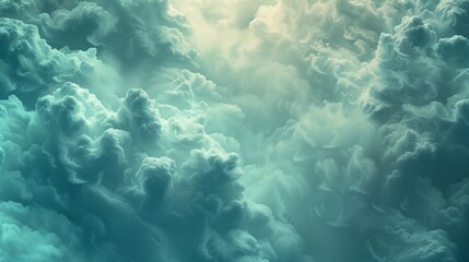 Wall Mural - texture background of clouds