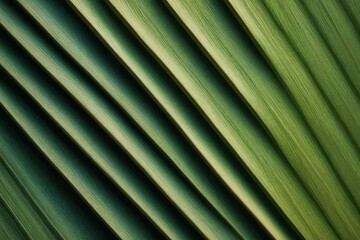 Poster - green leaf texture