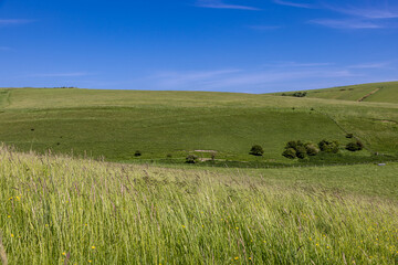 Wall Mural - A rural Sussex landscape at Mount Caburn near Lewes