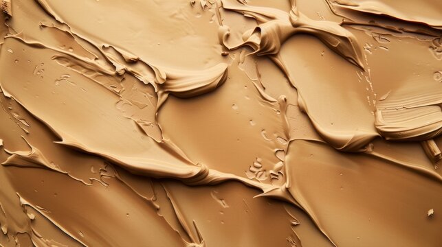 A close up of a brownish color with a brush stroke texture