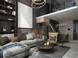 © murattellioglu - 3d render of loft apartment interior