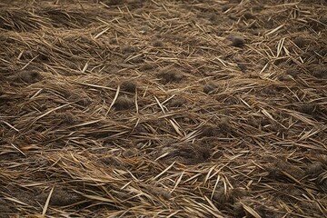 Wall Mural - hay bale background