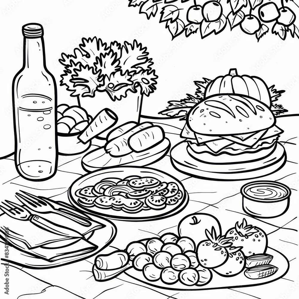 Wooden Table Line And Solid Icon Furniture Concept Street Picnic Table Sign  On White Background Outdoor Camping Table Icon In Outline Style For Mobile  Concept And Web Design Vector Graphics Stock Illustration -, image size:1000x1000