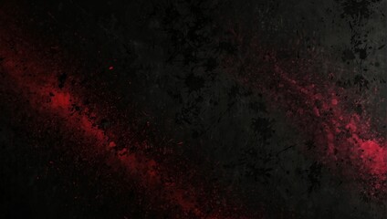 Wall Mural - Dark red with black grunge texture background