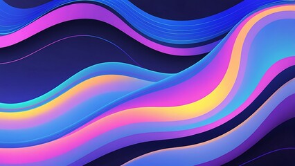 Poster - colorful abstract background