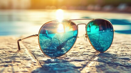 Canvas Print - The Importance of Classic Sunglasses