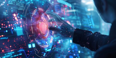 Leinwandbilder - Embrace the future of technology with innovative web services