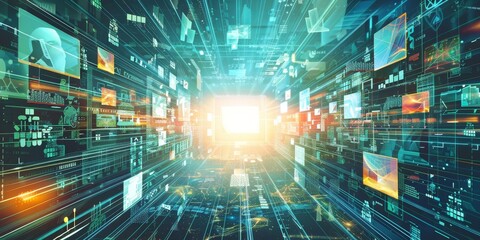 Leinwandbilder - Navigate the complexities of the digital world with ease