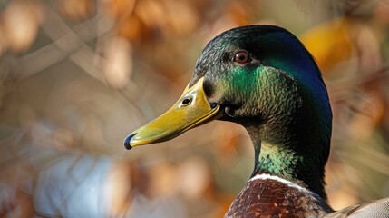 Wall Mural - Mallard Duck Anas platyrhynchos