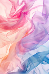 Wall Mural - Soft, gradient mesh backgrounds in modern colors like soft pinks and blues. 