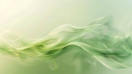 Wall Mural - An abstract gradient background from soft green to olive