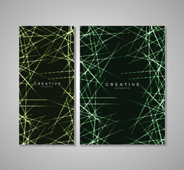 Wall Mural - digital light background creative of space design and futuristic geometric perspective design. abstr