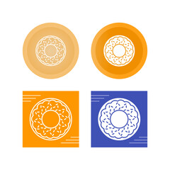 Poster - Donut Vector Icon