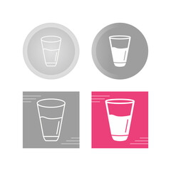 Poster - Glass Vector Icon