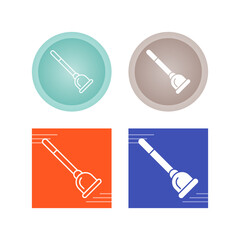 Wall Mural - Plunger Vector Icon