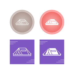 Wall Mural - Tent Vector Icon