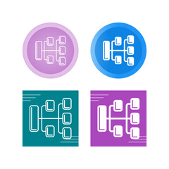 Sticker - Organization Vector Icon