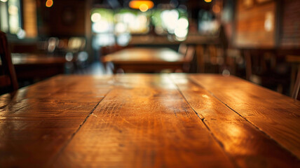 Wall Mural - Empty table background