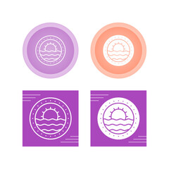 Sticker - Porthole Vector Icon