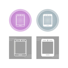 Canvas Print - Smart phone Vector Icon