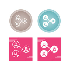 Poster - Social Finance Vector Icon