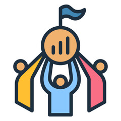 Sticker - Leadership Development Icon