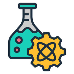 Sticker - Chemical Engineering Icon