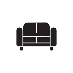 Poster - couch logo icon