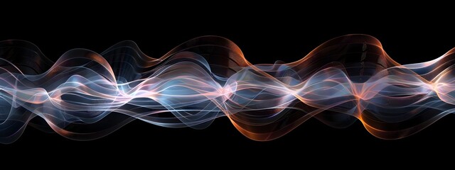 Poster - Chirped Pulse Wave with Increasing Frequency Over Time