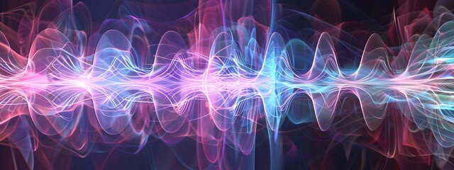 Poster - Harmonious Fundamental Frequency with Dynamic Multicolored Harmonic Oscillations