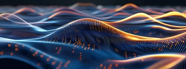 Poster - Captivating 3D Rendering of Cross correlation Function between Waves