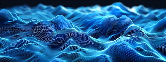 Poster - Captivating of Wave Absorption Coefficient Fluid Motion and Energy Dynamics in Digital Art