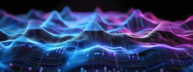 Poster - Rhythmic Wave Dispersion Relation Visualization   Illustrating Energy Propagation Pattern
