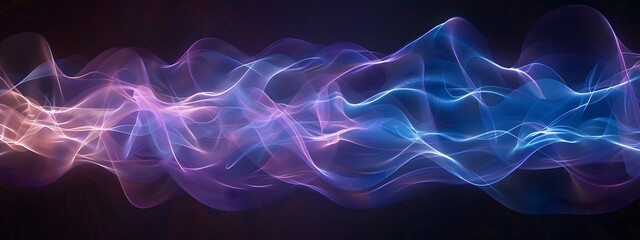 Poster - Vibrant Wave Group Velocity Depicting Energy Propagation and Fluid Dynamics