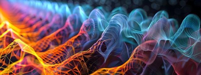 Poster - Vibrant Frequency Division Multiplexing Visualizing the Complex Transmissions of Data and Signals