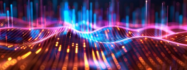 Poster - Pulsing Frequencies A Vibrant Digital of Channel Communication Channels