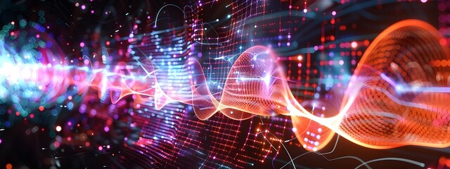 Poster - Abstract Visualization of Frequency Reuse in Digital Communication Systems